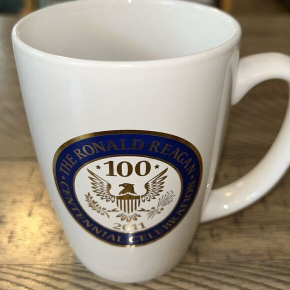 🇺🇸 Ronald Reagan 💯 Centennial Celebration 🥳 Signature🖊️Mug🍵Sturdy & Solid - Picture 17 of 17